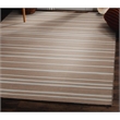 Linon Indoor Outdoor Machine Washable Sydney Area 5'x7' Rug in Tan and Ivory