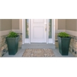 Linon Indoor Outdoor Machine Washable Anthia Accent 2'x3' Rug in Navy and Sand