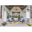 Linon Indoor Outdoor Machine Washable Ridley Area 7'x9' Rug in Ivory and Pink