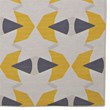 Linon Indoor Outdoor Machine Washable Lucia Area 7'x9' Rug in Ivory and Yellow