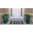 Linon Indoor Outdoor Machine Washable Danton Accent 2'x3' Rug in Navy