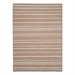 Linon Indoor Outdoor Machine Washable Sydney Area 7'x9' Rug in Tan and Ivory