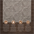 Linon Indoor Outdoor Machine Washable Dana Area 7'x9' Rug in Ivory and Brown