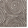 Linon Indoor Outdoor Machine Washable Dana Area 7'x9' Rug in Ivory and Brown
