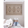 Linon Great Zero Lana Polyester 2'x3' Accent Rug in Ivory