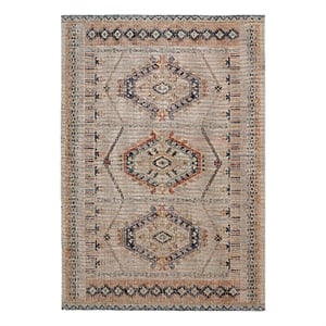 Linon Great Zero Lana Polyester 2'x3' Accent Rug in Ivory