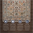 Linon Great Zero Laramie Polyester 5'x7'6
