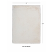 Linon Maven Faux Rabbit Polyester 3'x5' Accent Rug in White