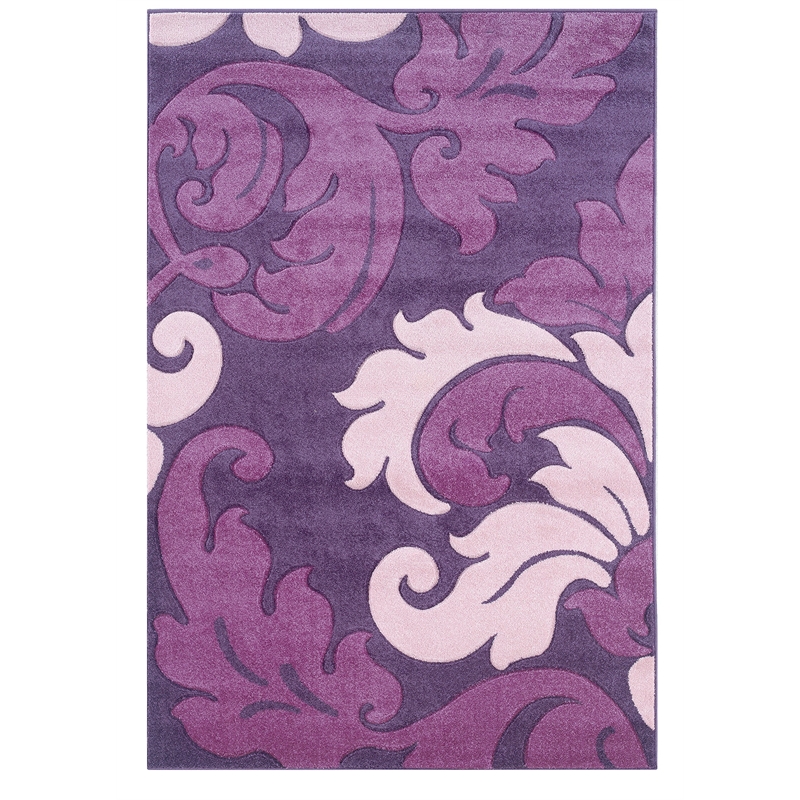 Linon Corfu Damask Frieze Yarn Pile 8'x10'3