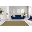 Linon Classic Stripe Wool 8'x11' Area Rug in Cedar Green