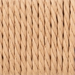 Linon Patty Wood 2 Tone Barstools Handwoven Rope Seat Set of 2 in Brown Stain