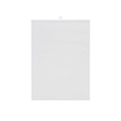 Linon Sway Wood File Cabinet with 3 Drawers Rolling Castors in Pure White