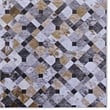 Linon Laredo Granbury Polyester Faux Cowhide 3' X 5' Accent Rug in Brown