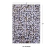 Linon Laredo Granbury Polyester Faux Cowhide 3' X 5' Accent Rug in Brown