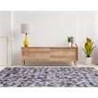 Linon Laredo Granbury Polyester Faux Cowhide 6'7