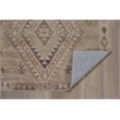 Linon Dillon Tifton Sand and Brown 5' X 7' Area Rug