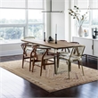 Linon Dillon Tifton Sand and Brown 8' X 10' Area Rug