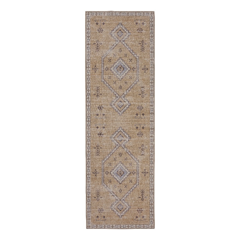 Linon Dillon Wren Sand and Ivory 2'6