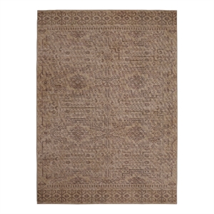 Linon Dillon Sylvester Sand and Beige 5' X 7' Area Rug
