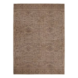 Linon Dillon Sylvester Sand and Beige 8' X 10' Area Rug