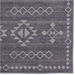 Linon Dillon Igor Grey and Ivory 3' X 5' Accent Rug