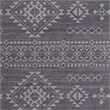 Linon Dillon Igor Grey and Ivory 3' X 5' Accent Rug