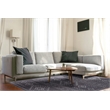 Linon Dillon Igor Grey and Ivory 5' X 7' Area Rug