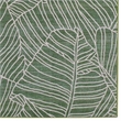 Linon Indoor Outdoor Washable Bondi Green & Ivory 5' X7' Area Rug