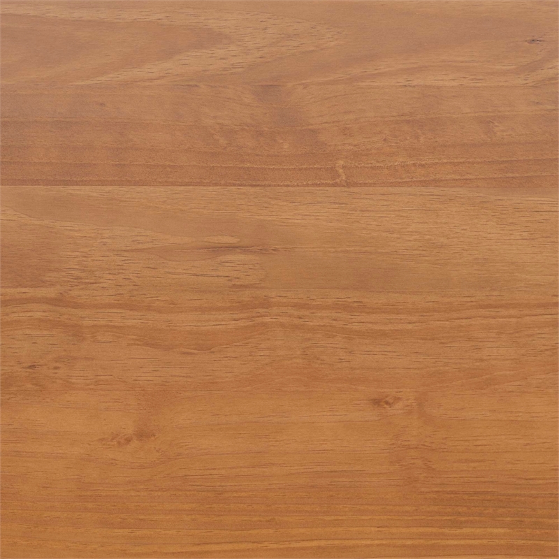 Linon Natasha Beige Upholstered Nook Dining Set in Walnut Solid Pine Wood
