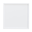Cecilia Square Pedestal Fully Assembled Side Table in White Wood