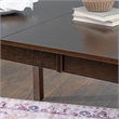 Warren Sturdy Rectangle Dining Table in Warm Brown Solid Wood