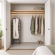 Linon Luxor Folding Bed with Memory Foam in Beige