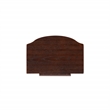 Linon Joelle Jewelry Armoire Storage 6 Drawers & Mirror in Espresso Stained Wood