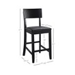 Linon Torino Wood Contemporary 25