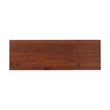 Linon Titian Wood One Drawer Console Table in Brown