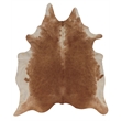 Linon Natural Cowhide Medium Brindle Full Skin in Brown