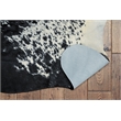 Linon Natural Cowhide Dark Brindle Full Skin in Dark Brown