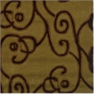 Linon Trio Milard Hand Tufted Polyester 8'x10' Rug in Green