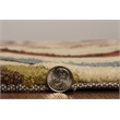 Linon Trio Mouzi Hand Tufted Polyester 5'x7' Rug in Sand Brown