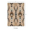 Linon Trio Icon Hand Tufted Polyester 8'x10' Rug in Gray