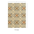 Linon Trio Betti Hand Tufted Polyester 5'x7' Rug in Ivory
