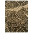 Linon Florence Danika Hand Tufted New Wool 5'x7' Rug in Taupe Beige