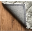 Linon Links Zigzag Hand Tufted Polyester 1'10