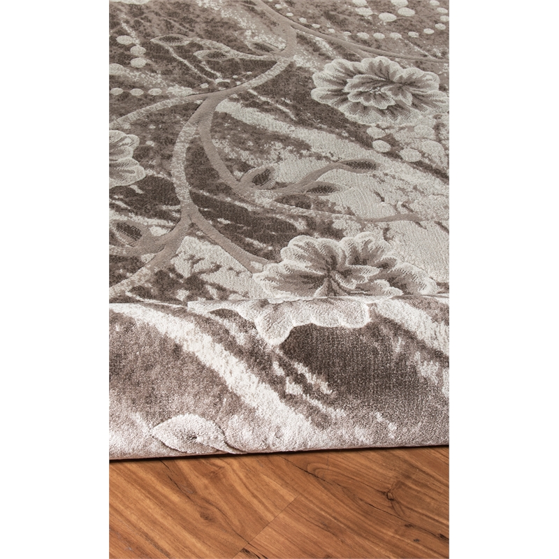 Linon Jewel Marsden Machine Made Polypropylene 5'x7'6