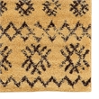 Linon Moroccan Mekenes Power Loomed Polypropylene 5'x7' Rug in Brown