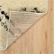 Linon Moroccan Fes Power Loomed Polypropylene 3'x5' Rug in Ivory