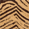 Linon Moroccan Sahara Power Loomed Polypropylene 5'x7' Rug in Brown