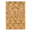 Linon Moroccan Atlas Power Loomed Polypropylene 8'x10' Rug in Brown