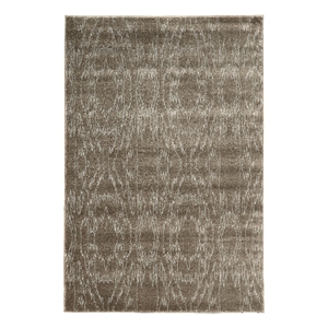 Linon Prisma Electric Machine Made Polypropylene 8'x10'4&quot Rug in Brown
