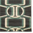 Linon Roma Bridle Power Loomed Polypropylene 8'x10' Rug in Brown